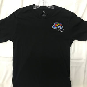 Adult T-Shirt With Embroidery Logo. Multiple Colors.