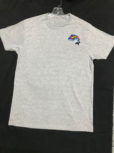 Adult T-Shirt With Embroidery Logo. Multiple Colors.