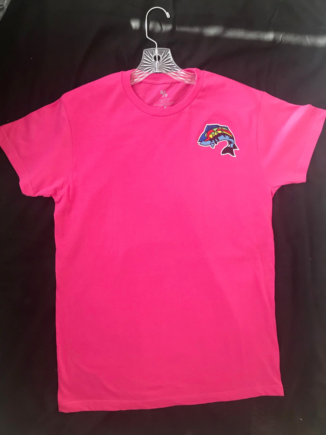 WOMEN T-Shirt With Embroidery Logo. Multiple Colors.