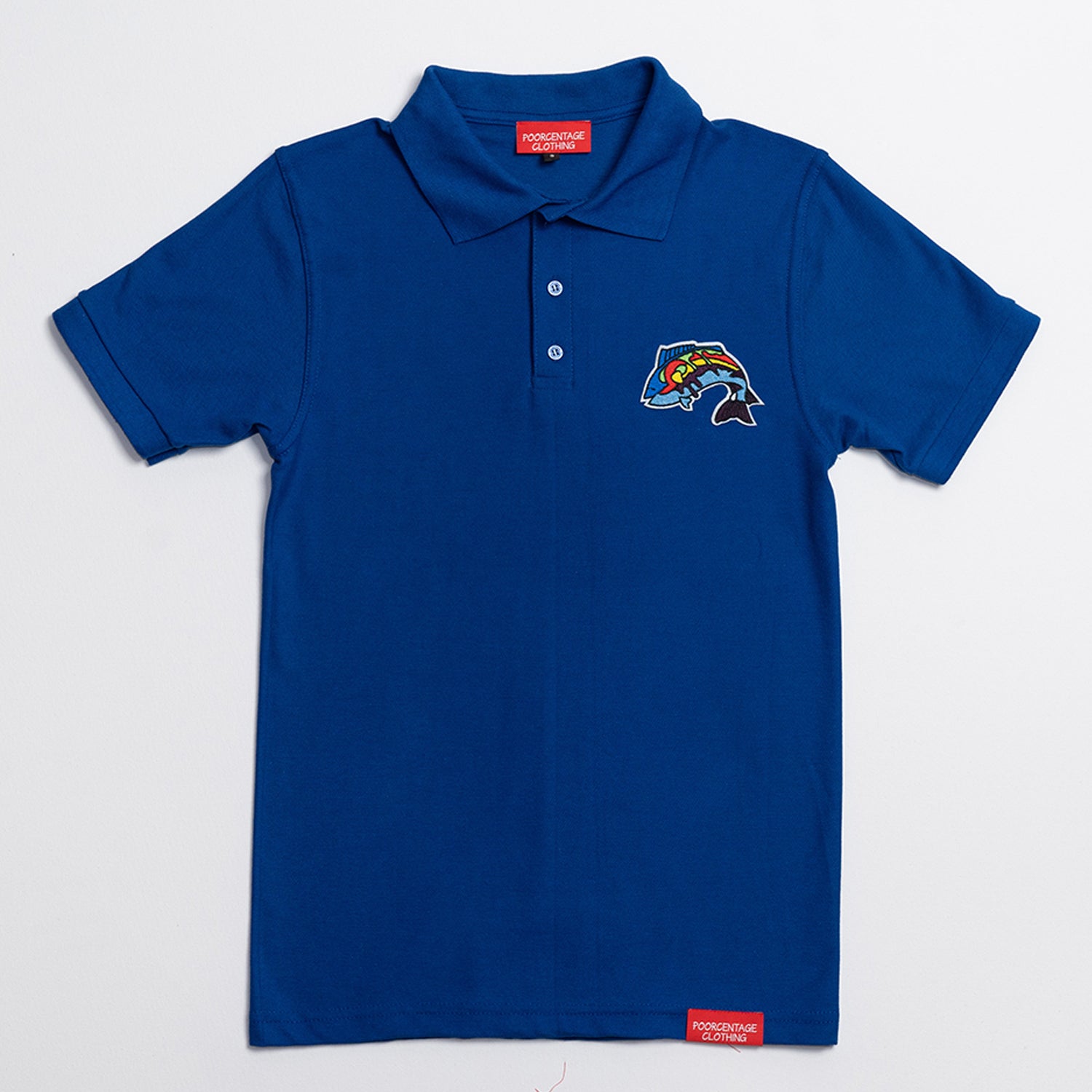 polo shirt fish logo - Main Image