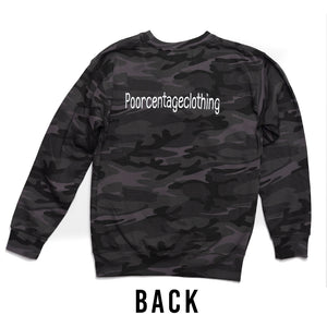 LONGSLEEVE CREWNECK SWEATSHIRT Dark Camo