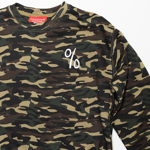 LONGSLEEVE CREWNECK SWEATSHIRT Green Camo