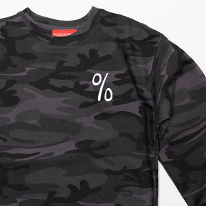 LONGSLEEVE CREWNECK SWEATSHIRT Dark Camo