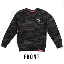 Load image into Gallery viewer, LONGSLEEVE CREWNECK SWEATSHIRT Dark Camo
