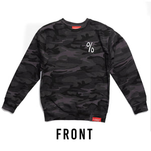 LONGSLEEVE CREWNECK SWEATSHIRT Dark Camo