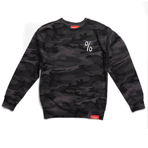 LONGSLEEVE CREWNECK SWEATSHIRT Dark Camo