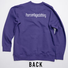 Load image into Gallery viewer, LONGSLEEVE CREWNECK SWEATSHIRT PURPLE
