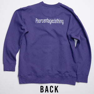 LONGSLEEVE CREWNECK SWEATSHIRT PURPLE