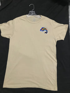 Adult T-Shirt With Embroidery Logo. Multiple Colors.