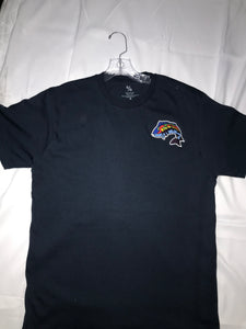 Adult T-Shirt With Embroidery Logo. Multiple Colors.