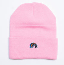 Load image into Gallery viewer, Women&#39;s Beanies w/ SMALL Fish Logo
