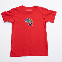 Load image into Gallery viewer, Girls Kids T-Shirt With Embroidery Logo. Multiple Colors.
