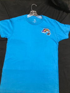 Adult T-Shirt With Embroidery Logo. Multiple Colors.