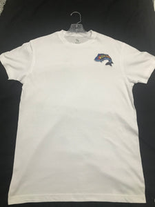 Adult T-Shirt With Embroidery Logo. Multiple Colors.